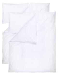 Livarno® Sada saténového ložního povlečení, 140 x 200 cm, 70 x 90 cm, 2dílná, bílá (800014559)