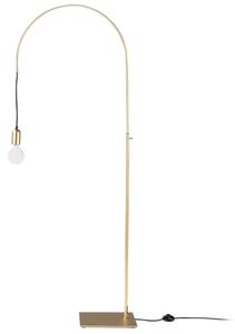 Zlatá kovová stojací lampa Angel Cerdá No. 8056, 175 cm