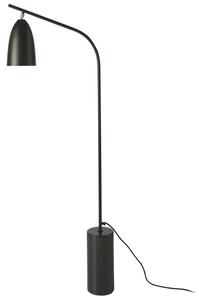 Černá kovová stojací lampa Angel Cerdá No. 8051, 147 cm