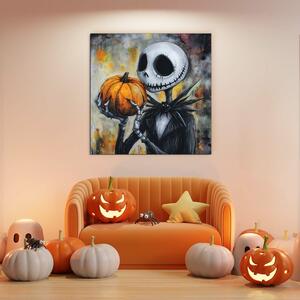 DUBLEZ | Dřevěný obraz z filmu - Jack Skellington | UV tisk, Premium