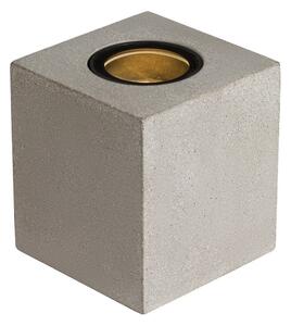 LA 1006409 CONCRETO FL stojací lampa, hranatá GU10 šedá 10 W - BIG WHITE (SLV)