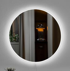 Asir LED Nástěnné zrcadlo s podsvícením ROUND pr. 40 cm bílá AS1843