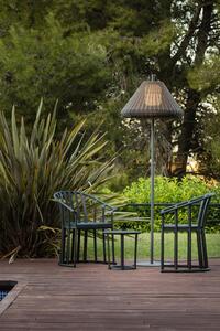 SAIGON šedá/hnědá stojací lampa 2M W70 - FARO