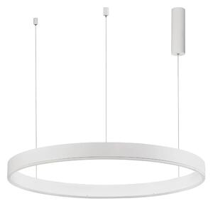 LED lustr Motif 100 bílé CCT s dálkovým ovládáním