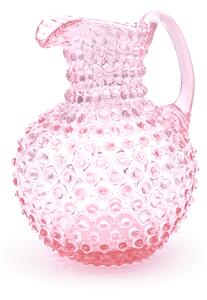 Sklárna Častolovice - Džbán 2l - Hobnail - Ananas - růžová