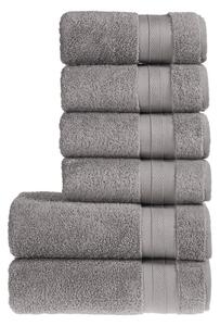 Stanex Sada osušek a ručníků MEXICO šedá, 4 ks 50 x 100 cm, 2 ks 70 x 140 cm