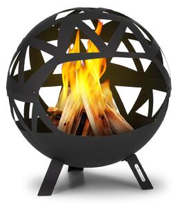 Blumfeldt Colima, ohniště, Ø 66 cm, kulovité, rošt na dřevěné uhlí, popelník