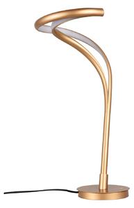 Designová stmívatelná stolní lampa Twist zlatá