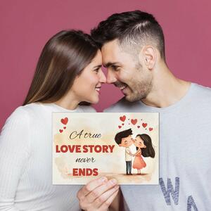 DUBLEZ | Zamilovaný obraz - True Love Story | UV tisk, Premium