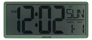 Karlsson 6020GR digitální hodiny šedá, 35 cm