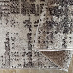 Makro Abra Moderní kusový koberec Panamero 18 Abstraktní šedý béžový Rozměr: 60x100 cm