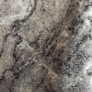 Makro Abra Moderní kusový koberec Panamero 19 Abstraktní šedý béžový Rozměr: 80x150 cm