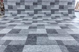 Koberec Havana 97 - šedý 1,7x5,25m (RO) - 4x2,8m