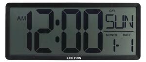 Karlsson 6020BK digitální hodiny černá, 35 cm