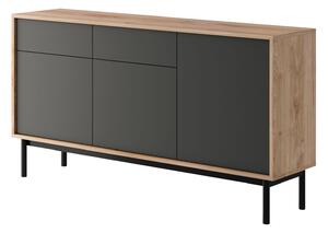 Komoda BK154 jackson hickory / grafit Basic