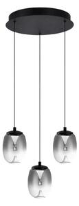 Designový lustr Pamela 11 Line 3 chrome