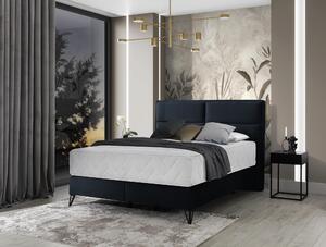 Luxusní postel s komfortní matrací Sardegna 180x200, hnědá Nube