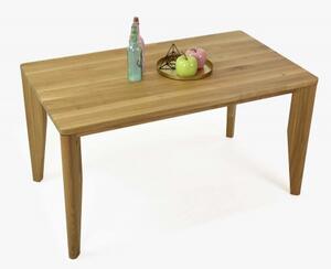 Sestava stůl 140 x 80 a židle z masivu dub