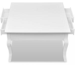 Konferenční stolek Acate dřevo / MDF Dekorhome Bílá