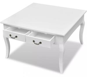 Konferenční stolek Acate dřevo / MDF Dekorhome Bílá