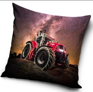 Dětský polštářek Traktor Noční Obloha 40x40 cm