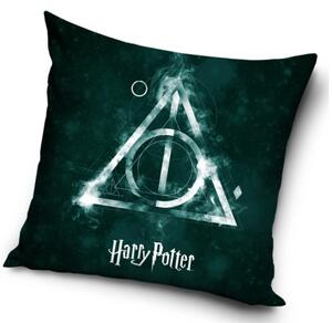 Dětský polštářek Harry Potter Relikvie Smrti 40x40 cm