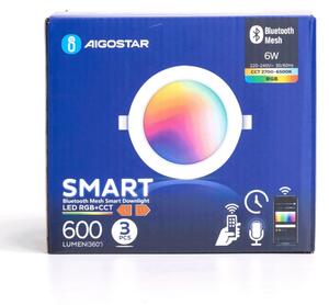 Aigostar-SADA 3xLED RGBW Stm. podhl. svítidlo MESH 6W/230V 2700K-6500K pr.11,5cm