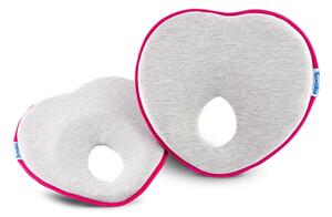 Korekční kojenecký polštářek Sensillo růžový polyuretan 22x22 cm