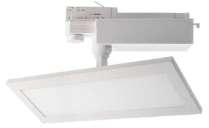 TRACK LIGHT LED panel, bílý, 3-fázový, 3 000 K, zapnuto/vypnuto