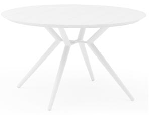 Hector Kulatý zahradní stůl Piretto 126,5 cm bílý