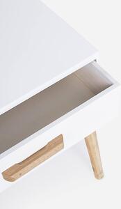 Noční stolek rodiry 43 x 48 cm bílý