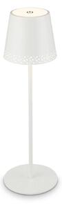 Nabíjecí stolní lampa Kiki LED, bílá, IP44, 3 000K
