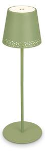 Nabíjecí stolní lampa Kiki LED, limetkově zelená, IP44, 3 000K