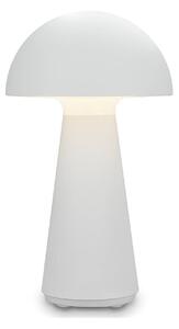 Nabíjecí stolní lampa Fungo LED, dobíjecí, bílá