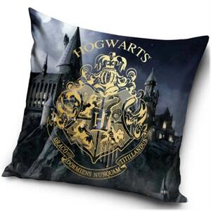Dekorační polštář Harry Potter – motiv Erb bradavické školy - 40 x 40 cm