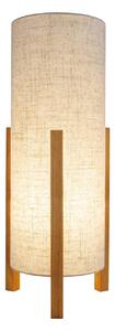 Näve Stolní lampa 3193, dřevo, lněný textil, výška 52 cm, Světlé dřevo, Obývací pokoj / jídelna, Dřevo, Skandinávský, Lampa trojnožka