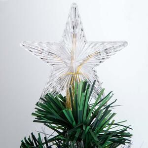 Vánoční stromeček s optickými vlákny, s barevným LED-em ve více typech-180 centimetrový