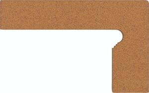 Sokl k florentinské schodovce Gresan Albarracin pravý 40x25 cm mat GRASCSKFP4230