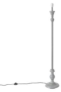 Klasická stojací lampa šedá bez stínidla - Classico