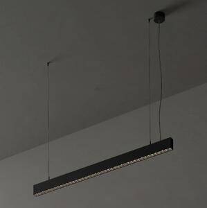 Ideal Lux - LED Lustr na lanku OFFICE LED/30W/230V 4000K CRI 90 černá