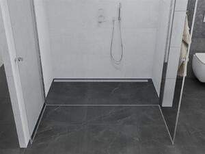 MEXEN - Pretoria Duo sprchové dveře, křídlové 140 cm, transparentní, chrom - 852-140-000-02-00
