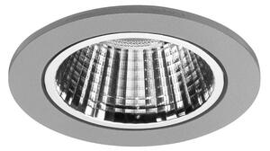 BRUMBERG Apollo Micro, broušený, kulatý, 3 000 K, stříbrný