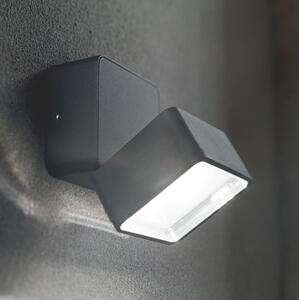 Ideal Lux -LED Venkovní nástěnné svítidlo OMEGA LED/7W/230V CRI 90 IP54 antracit