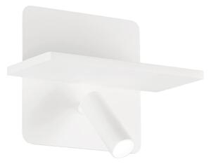 Ideal Lux - LED Nástěnné bodové svítidlo PIANO LED/10W/230V CRI 90 USB bílá