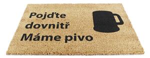 Rohožka z kokosového vlákna 40x60 cm Pivo – Artsy Doormats