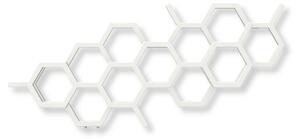 Terma24 Hex 502x1126 vodní radiátor Soft 9016 Matt YL