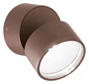 Ideal Lux - LED Venkovní nástěnné svítidlo OMEGA LED/7W/230V CRI 90 IP54 hnědá