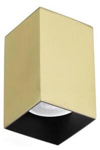 Ideal Lux - LED Bodové svítidlo LOOK 1xGU10/7W/230V CRI 90 6x6 cm mosaz