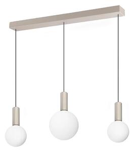 Ideal Lux - LED Lustr na lanku ODEON LED/20W/230V CRI 90 béžová/bílá
