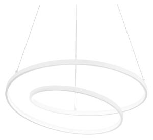 Ideal Lux - LED Stmívatelný lustr na lanku OZ LED/48W/230V pr. 60 cm CRI 90 bílá